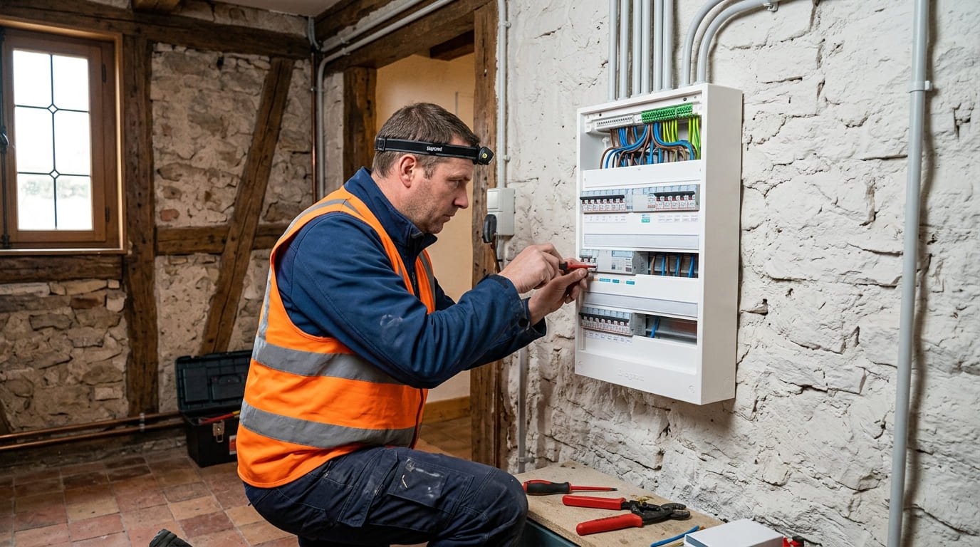 Installation électrique moderne